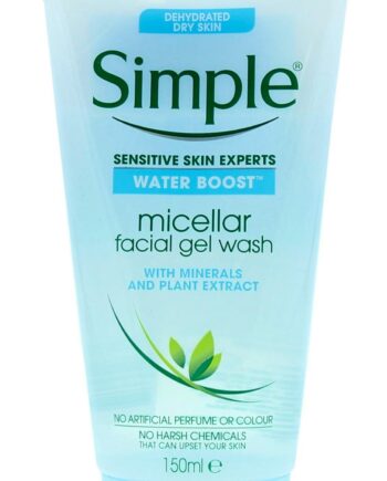 Simple Micellar Facial Gel Wash Water Boost 150 - Simple Welovebeauty  - 8710908710773