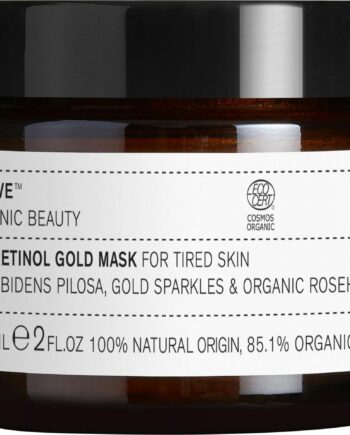 Evolve Organic Beauty Bio-Retinol Guldmaske – Skønhedstilbud