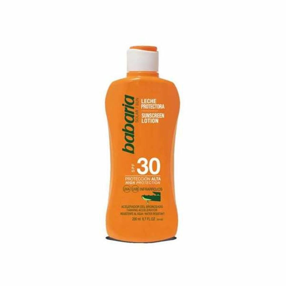 Babaria Solcreme 200 ml – Effektiv SPF 30 Solbeskyttelse