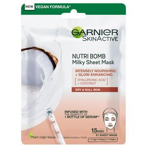 Garnier Skin Active Nutri Bomb Kokos Ansigtsmaske - 5 Minutters Fugtboost