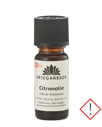 Urtegaarden Citronolie Økologisk - Urtegaarden Welovebeauty  - 5709286211036