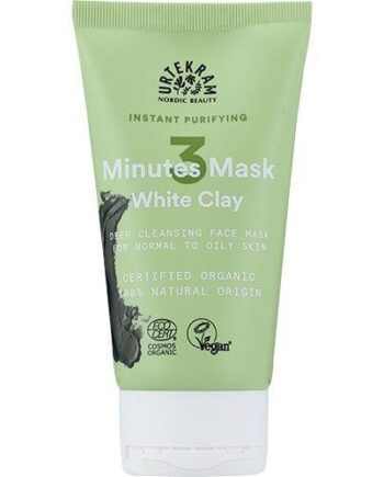 Urtekram Rensende Ansigtsmaske 75ml - Til Normal/Fedtet Hud