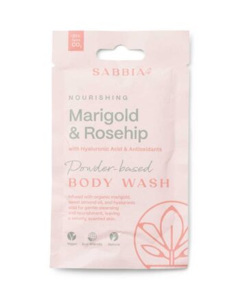 Sabbia DIY Økologisk Body Wash med Morgenfrue & Hyben