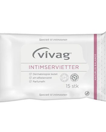 Vivag Intimservietter 15stk - Vivag Welovebeauty  - 5701753484233