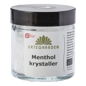 Urtegaarden Menthol Krystaller Øko - Urtegaarden Welovebeauty  - 5709286780112