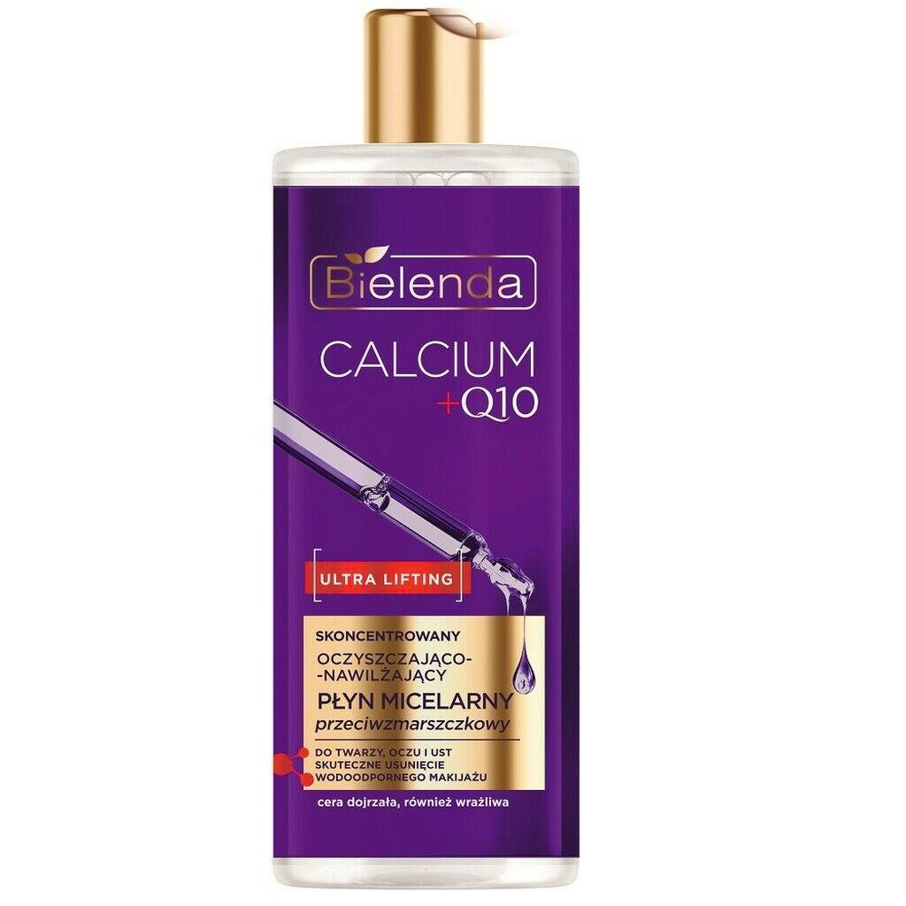 Bielenda Calcium Q10 Concentrated Cleansing And Moisturizing Micellar Liquid Anti Wrinkle 500 - Bielenda Welovebeauty - 5902169054472