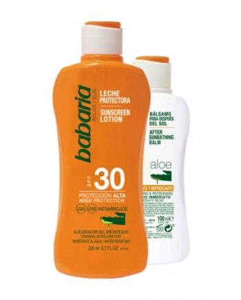 Babaria Sunscreen Milk Lotion Spf30 & After Sun 200 100 - Babaria Welovebeauty  - 8410412705424
