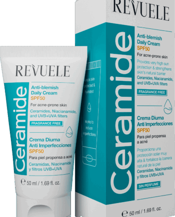 Revuele Ceramide Anti Blemish Daily Cream Spf50 - Revuele Welovebeauty  - 5060565106390