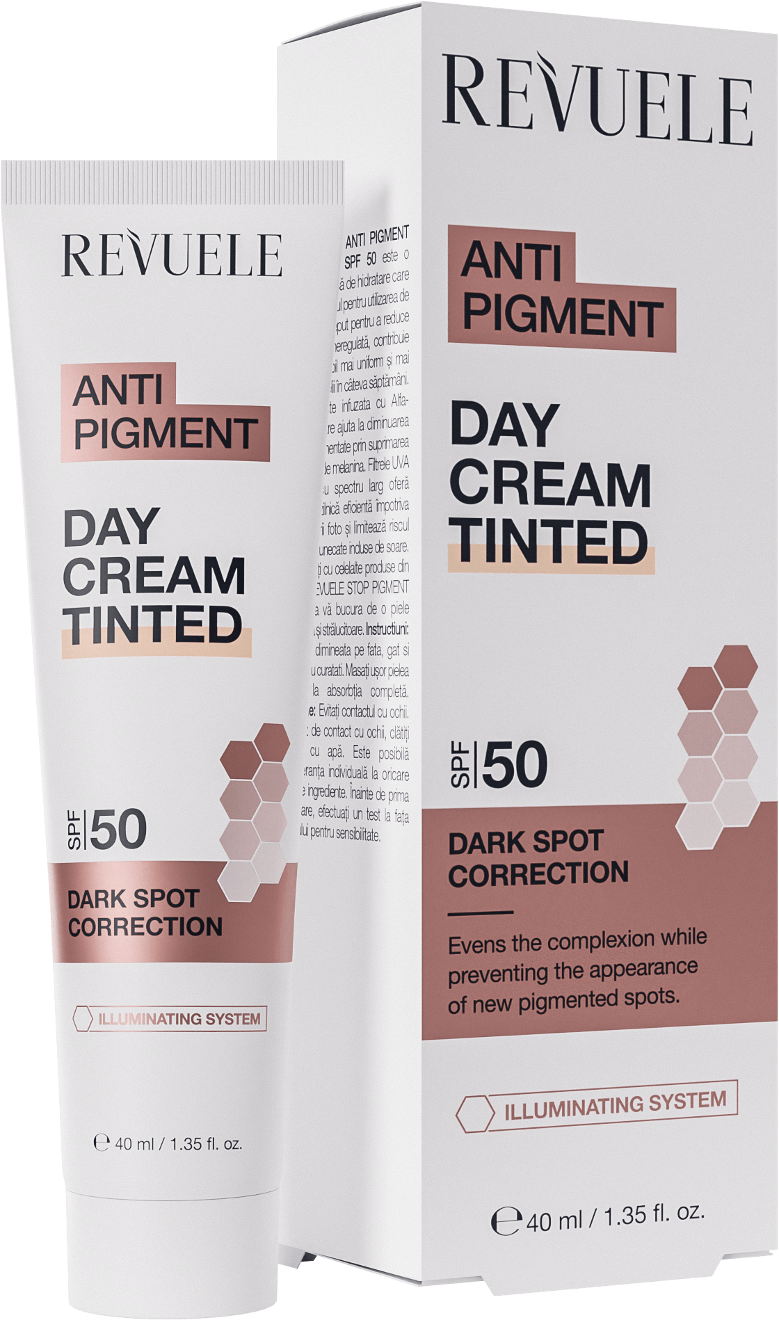 Revuele Anti Pigment Day Cream Tinted Spf50 - Revuele Welovebeauty  - 5060565106680