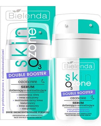 Bielenda Skin Zone Double Booster Ozone Oxygenating And Normalizing Serum - Bielenda Welovebeauty  - 5902169057183