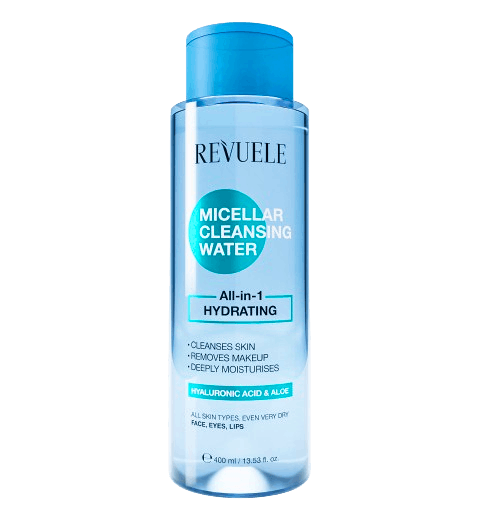 Revuele Micellar Cleansing Water All Hydrating 400 - Revuele Welovebeauty  - 5060565106918