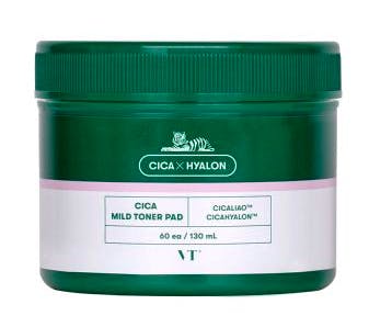 Cosmetics Cica Mild Toner Pad 130 - Vt Cosmetics Welovebeauty  - 8809695670640