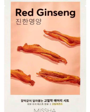 Missha Airy Fit Sheet Mask Red Ginseng - Missha Welovebeauty  - 8809581454774