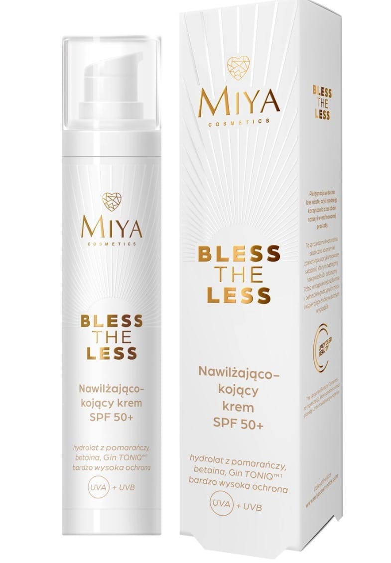 Miya Cosmetics Bless The Less Moisturizing And Soothing Cream Spf - Miya Cosmetics Welovebeauty - 5902838924051
