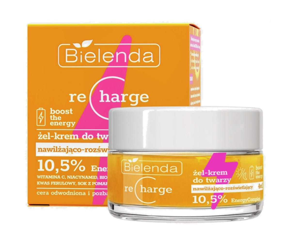 Bielenda Recharge Moisturising And Brightening Face Gel Cream - Bielenda Welovebeauty - 5902169061517
