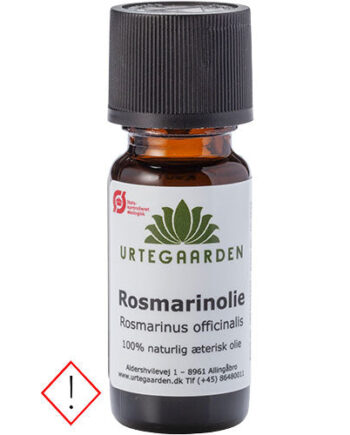 Urtegaarden Rosmarinolie Økologisk - Urtegaarden Welovebeauty  - 5709286492022