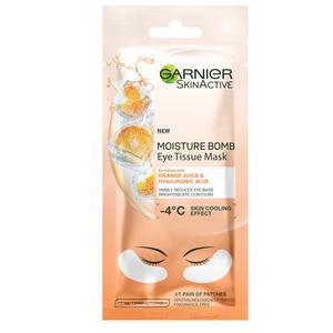 Garnier Skin Active Eye Tissue Mask Orange & Hyaluronic Acid - Garnier Welovebeauty  - 3600542154789