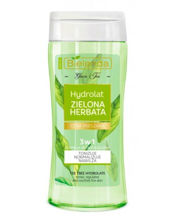 Grøn Bielenda Green Tea Hydrolate 3in1 Tonic 200 - Bielenda Welovebeauty  - 5902169044848