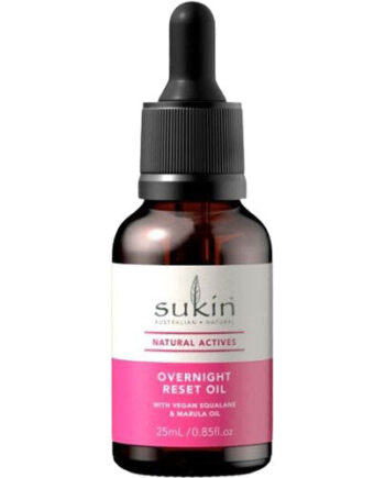 Vegansksukin Natural Actives Overnight Reset Oil - Sukin Welovebeauty  - 9327693011436
