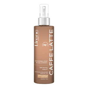 Lirene Self Tanning Body Oil Caffe Latte 190 - Lirene Welovebeauty  - 5900717841116