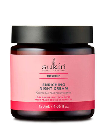 Vegansksukin Night Cream Enriching Rosehip - Sukin Welovebeauty  - 9327693007200