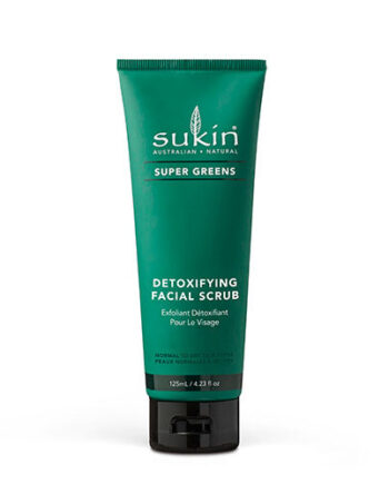 Grøn Vegansksukin Facial Scrub Detoxifying Super Greens - Sukin Welovebeauty  - 9327693004421