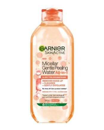 Garnier Gentle Micellar Peeling Water 400 - Garnier Welovebeauty  - 3600542522281
