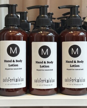 Hand & Body Lotion Abyssinian Kale & Gold 250ml - Welovebeauty