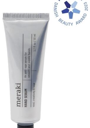 Sølv Håndserum Meraki Hand Cosmos Økologisk Plejegel Med Vitamin Hyaluronsyre & Agurkeekstrakt - Meraki Welovebeauty  - 5707644807952
