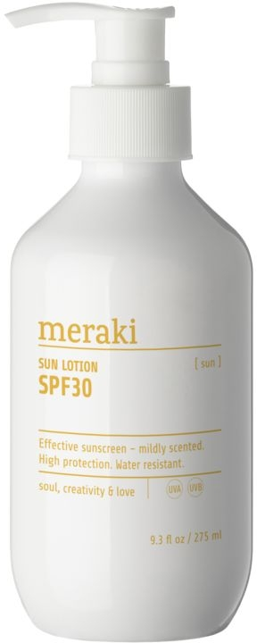 Hvid Solcreme Spf Meraki Mildly Scented Sun Lotion Vegansk Vitamin & Mild Duft - Meraki Welovebeauty - 5707644718616