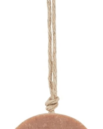 Base Håndsæbe Meraki Mangosten Rund Sæbebar 150 Med Ophængssnor Mangosteen & Olivenolie - Meraki Welovebeauty  - 5707644426634