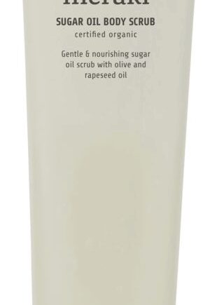 Grålig Gul Body Scrub Kropspeeling Meraki Sukker Olie 150 - Meraki Welovebeauty  - 5707644528390