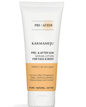 Karmameju Aftersun Serum Lotion Travel Size 100 - Karmameju Welovebeauty  - 5710334015926