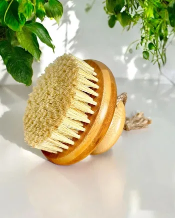 Tørbørste & Badebørste T Håndlavet Sisalbørste Til Naturlig Hudpleje Kropsbørste Bambus Switch Studiobuus - Bambus Switch Welovebeauty  - 7312511000138