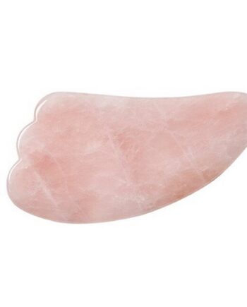 Rosa Pure Mind Gua Sha Kvarts Massagesten - A Pure Mind Welovebeauty  - 710535119817
