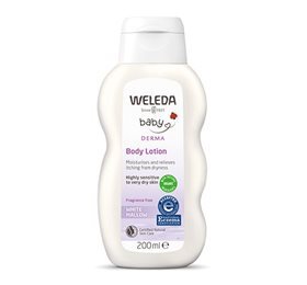 Hvid Weleda Bodylotion White Mallow 200ml - Weleda Welovebeauty  - 4001638096829
