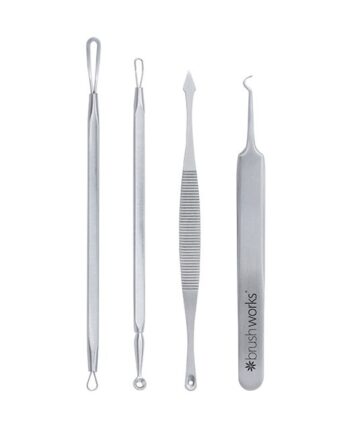 Sort Brushworks Blackhead And Blemish Remover Set - Brushworks Welovebeauty  - 5060455142736