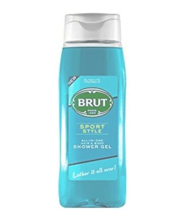 Grøn Brut Hair & Body Shower Gel Sport Style 500 - Brut Welovebeauty  - 8886467049460