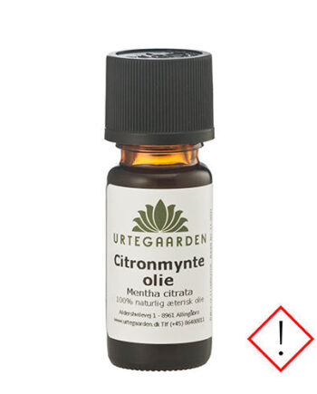 Urtegaarden Citronmynteolie - Urtegaarden Welovebeauty  - 5709286850020