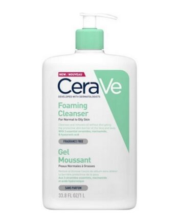 Cerave Foaming Cleanser Normal Oily Skin 1000 - Cerave Welovebeauty  - 3337875598774
