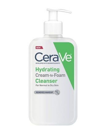 Cerave Hydrating Cream Foam Cleanser Normal Dry Skin 236 - Cerave Welovebeauty  - 3337875743563