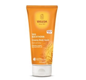 Creamy Body Wash Vitality Sea Buckthorn 200ml - Weleda Welovebeauty  - 7611916124518