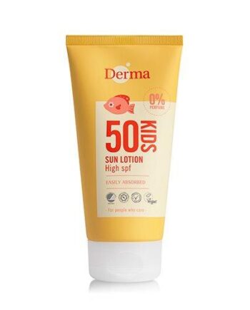 Derma Kids Sollotion Spf50 150ml - Derma Welovebeauty  - 5709954039719
