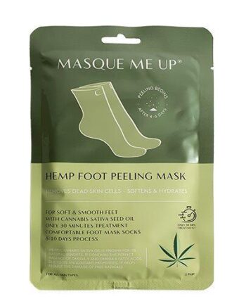 Masque : Hemp Foot Peeling Mask - Masque Me Up Welovebeauty  - 5713125001238
