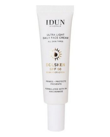 Light Idun Minerals Solsken Primer & Face Cream Spf50 - Idun Minerals Welovebeauty  - 7340074717033