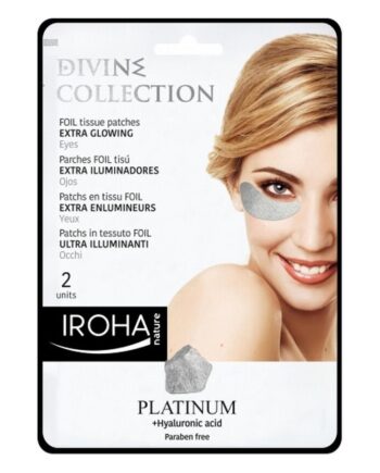 Iroha Nature Divine Platinum Eye Patches Extra Glowing - Iroha Nature Welovebeauty  - 8436036432713