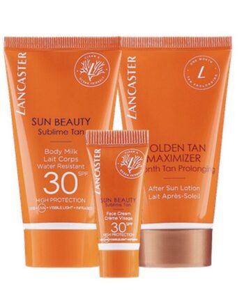 Lancaster Sun Beauty Solpleje Sæt Spf30 Aftersun - Lancaster Welovebeauty  - 3616302029556