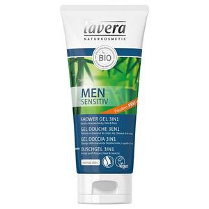 Lavera Men Sensitiv 3in1 Shower Gel 200 - Lavera Welovebeauty  - 4021457662135