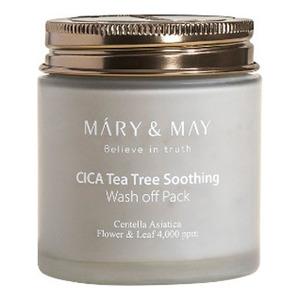Maryampmay Cica Teatree Soothing Wash Off Pack 125 - Mary&may Welovebeauty  - 8809670681579