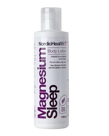 Nordic Health Magnesium Sleep Body Lotion 180 - Nordic Health Welovebeauty  - 5060148522241